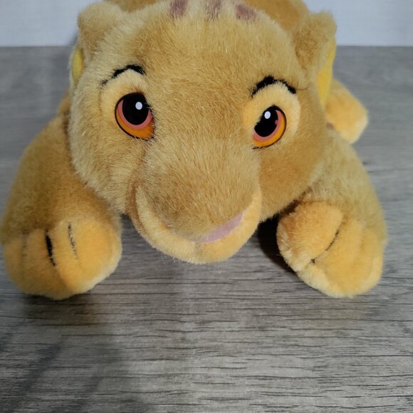 VINTAGE DISNEY PARKS DISNEY WORLD THE LION KING SIMBA CUB PLUSH - Picture 2 of 7